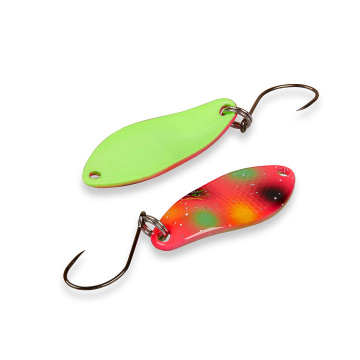 Блесна AKKOI TWIST YUM цвет T004 (2.5 грамма, безбородый крючок, 1 шт)