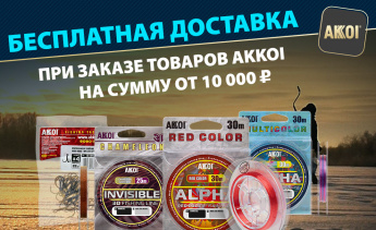 Бесплатная доставка заказов в декабре — спец. предложение от AKKOI